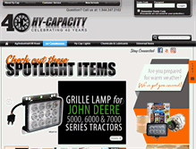 Tablet Screenshot of hy-capacity.com